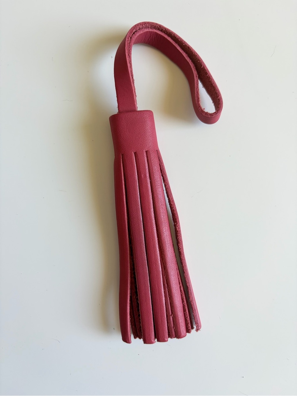 Portland Leather Goods Leather Tassel in Tulip 🌷 NWOT
